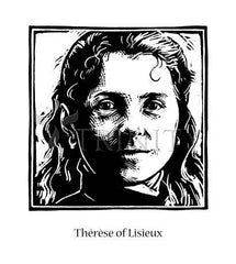 Metal Print - St. Thérèse of Lisieux by J. Lonneman