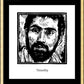 Wall Frame Gold, Matted - St. Timothy by J. Lonneman