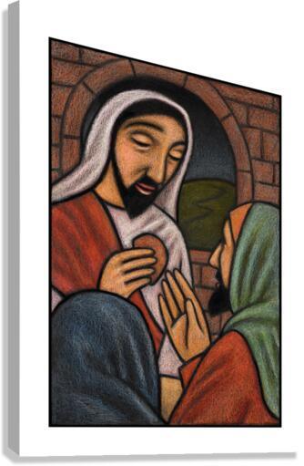 Canvas Print - Lent, Last Supper - Passion Sunday  by J. Lonneman
