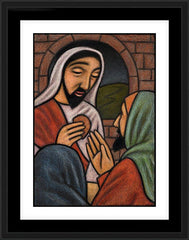 Wall Frame Black - Lent, Last Supper - Passion SundayÂ  by J. Lonneman