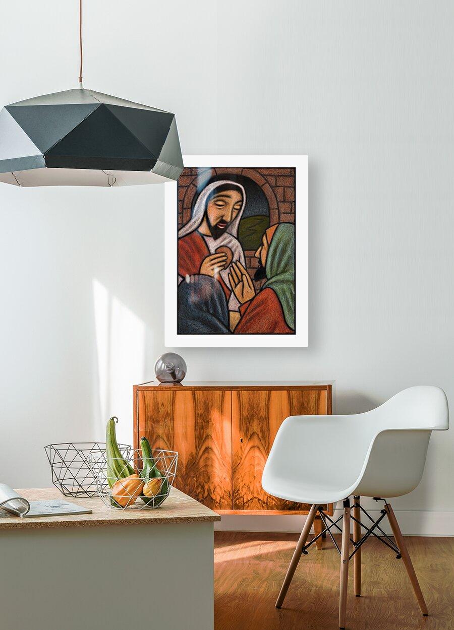 Acrylic Print - Lent, Last Supper - Passion Sunday  by J. Lonneman - trinitystores