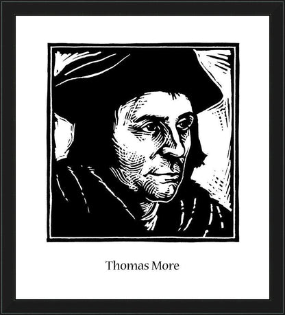Wall Frame Black - St. Thomas More by J. Lonneman
