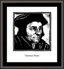 Wall Frame Espresso - St. Thomas More by J. Lonneman