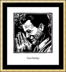 Wall Frame Gold - Tom Dooley by J. Lonneman