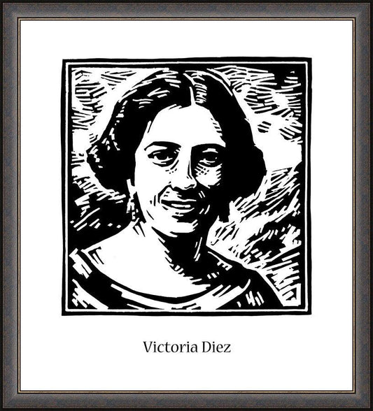 Wall Frame Espresso - Victoria Díez by J. Lonneman