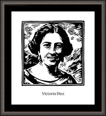 Wall Frame Espresso - Victoria Díez by J. Lonneman