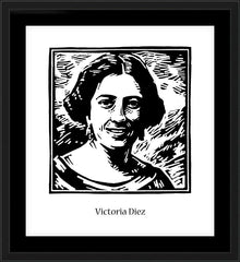 Wall Frame Black - Victoria Díez by J. Lonneman