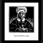 Wall Frame Black, Matted - Ven. Mary Elizabeth Lange by Julie Lonneman - Trinity Stores