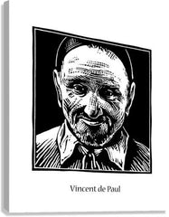 Canvas Print - St. Vincent de Paul by J. Lonneman
