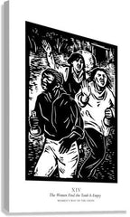 Canvas Print - Women's Stations of the Cross 14 - The Women Find the Tomb is Empty by J. Lonneman