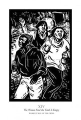 Acrylic Print - Women's Stations of the Cross 14 - The Women Find the Tomb is Empty by J. Lonneman