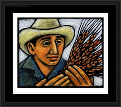 Wall Frame Black - They Will Inherit the Earth by J. Lonneman