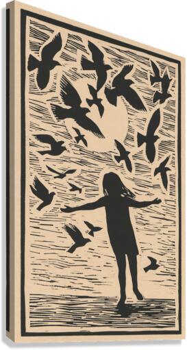 Canvas Print - Wings by J. Lonneman