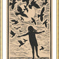 Wall Frame Gold, Matted - Wings by Julie Lonneman - Trinity Stores