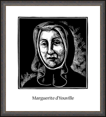 Wall Frame Espresso - St. Marguerite d'Youville by J. Lonneman
