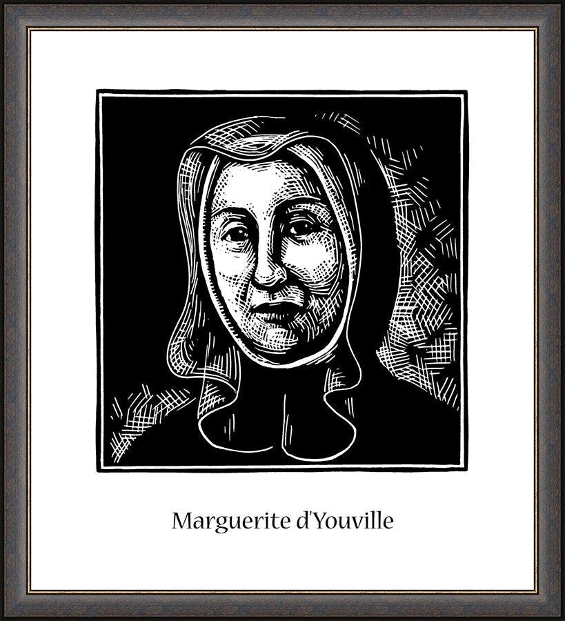 Wall Frame Espresso - St. Marguerite d'Youville by Julie Lonneman - Trinity Stores
