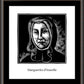 Wall Frame Espresso, Matted - St. Marguerite d'Youville by Julie Lonneman - Trinity Stores