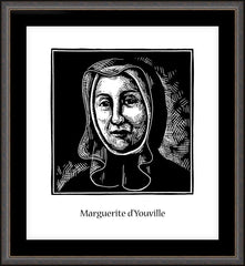 Wall Frame Espresso - St. Marguerite d'Youville by J. Lonneman