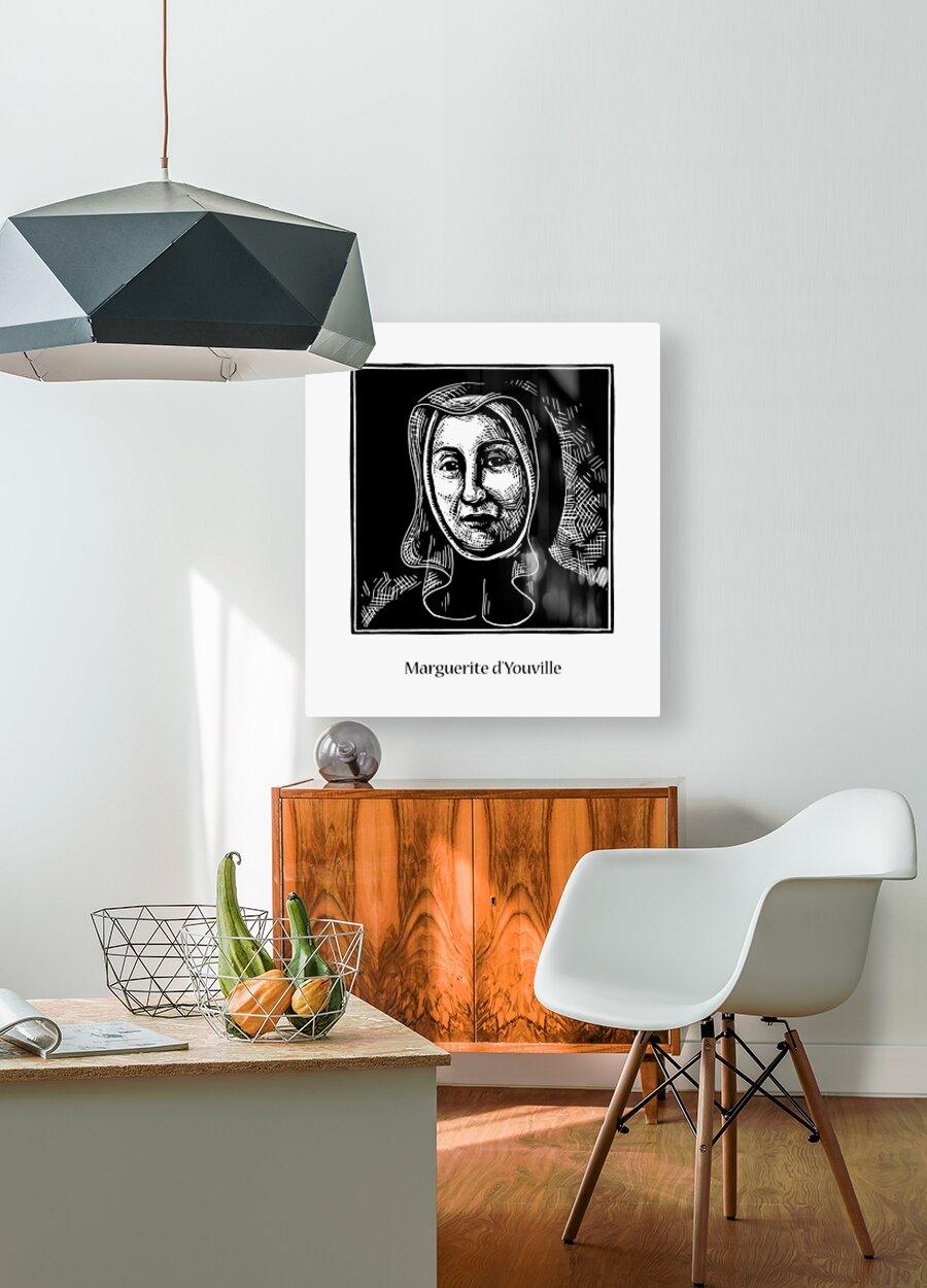 Metal Print - St. Marguerite d'Youville by Julie Lonneman - Trinity Stores