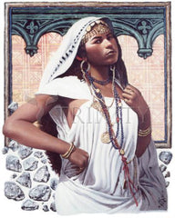 Metal Print - Adulteress by L. Glanzman