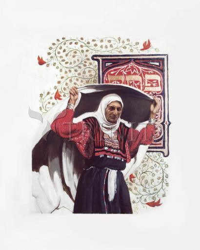 Acrylic Print - St. Anna the Prophetess by L. Glanzman