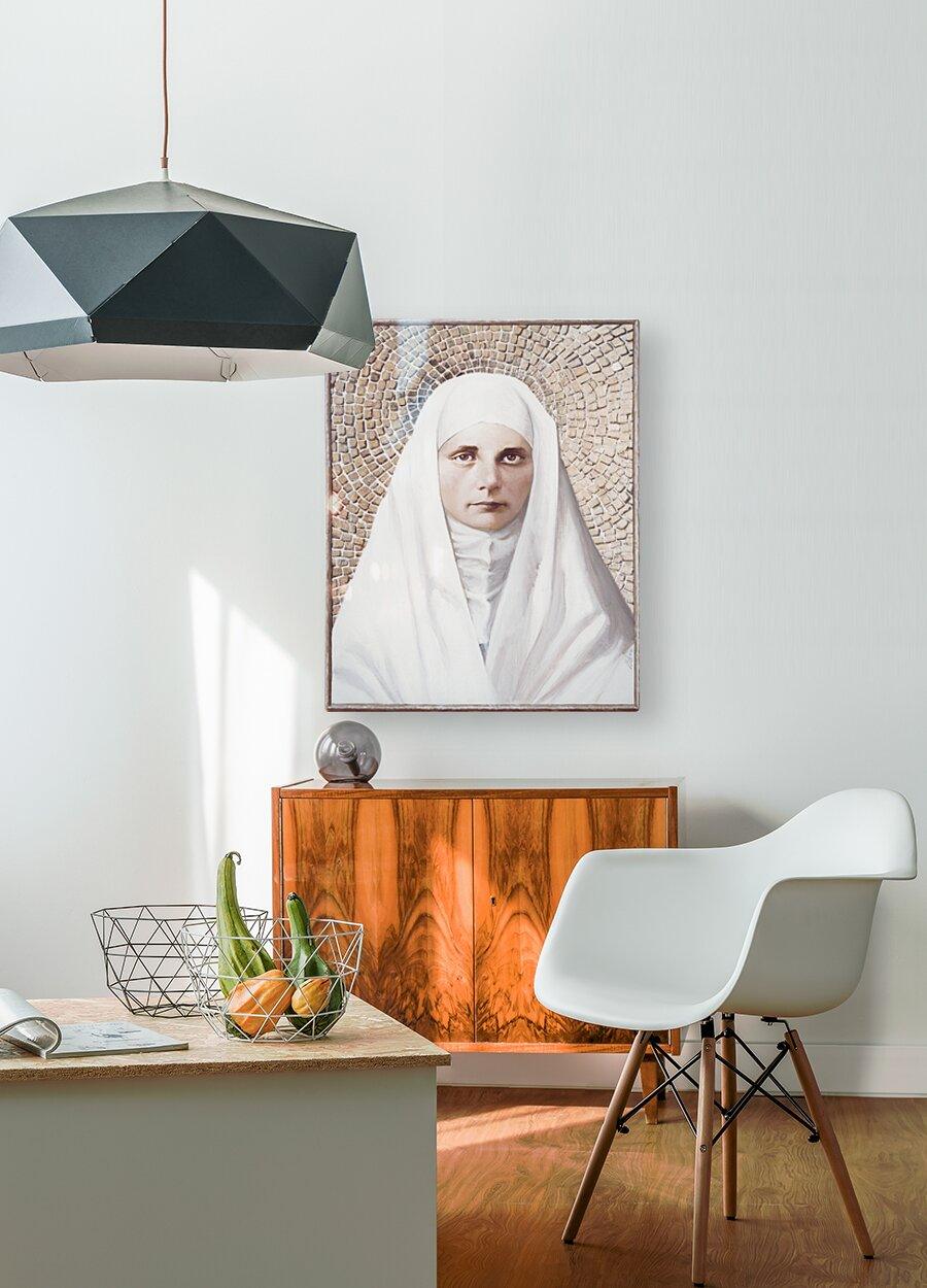 Acrylic Print - Blessed Virgin Mary by Louis Glanzman - Trinity Stores