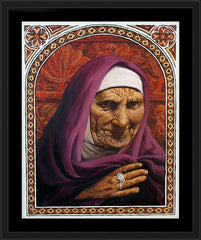 Wall Frame Black - Dorcas by L. Glanzman