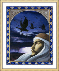 Wall Frame Gold - Elijah by L. Glanzman