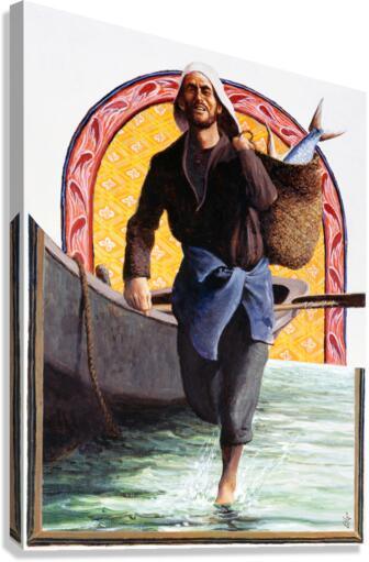 Canvas Print - St. John the Evangelist by L. Glanzman