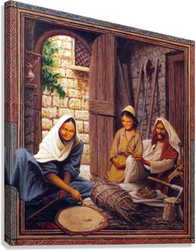 Canvas Print - Holy Family by L. Glanzman