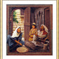 Wall Frame Gold, Matted - Holy Family by Louis Glanzman - Trinity Stores