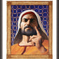 Wall Frame Espresso, Matted - Isaiah by L. Glanzman