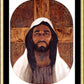 Wall Frame Gold, Matted - Jesus by L. Glanzman