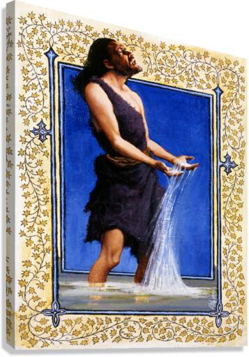 Canvas Print - St. John the Baptist by L. Glanzman