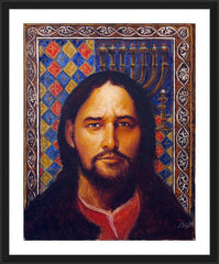 Wall Frame Black - St. Matthew by L. Glanzman