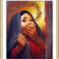 Wall Frame Gold, Matted - Mary at the Cross by Louis Glanzman - Trinity Stores