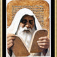 Wall Frame Gold, Matted - Moses by L. Glanzman