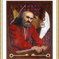 Wall Frame Gold, Matted - St. Peter by Louis Glanzman - Trinity Stores