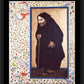Wall Frame Black, Matted - Infirm Woman by L. Glanzman