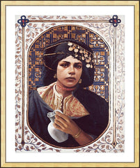 Wall Frame Gold - Penitent Woman by L. Glanzman