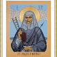 Wall Frame Gold, Matted - St. Angela Merici by Lewis Williams, OFS - Trinity Stores