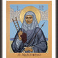 Wall Frame Espresso, Matted - St. Angela Merici by Lewis Williams, OFS - Trinity Stores
