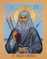 Acrylic Print - St. Angela Merici by L. Williams