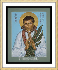 Wall Frame Gold - St. Andrew Wouters by L. Williams
