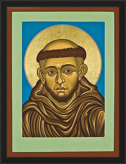 Wall Frame Black - St. Francis of Assisi by L. Williams