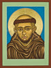 Metal Print - St. Francis of Assisi by Louis Williams, OFS - Trinity Stores