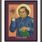 Wall Frame Espresso, Matted - Fr. Andre’ Coindre by Lewis Williams, OFS - Trinity Stores