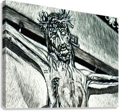 Canvas Print - Crucifix, Coricancha Peru: 