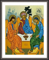 Wall Frame Espresso - Come to the Table by L. Williams