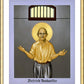 Wall Frame Gold, Matted - Dietrich Bonhoeffer by L. Williams